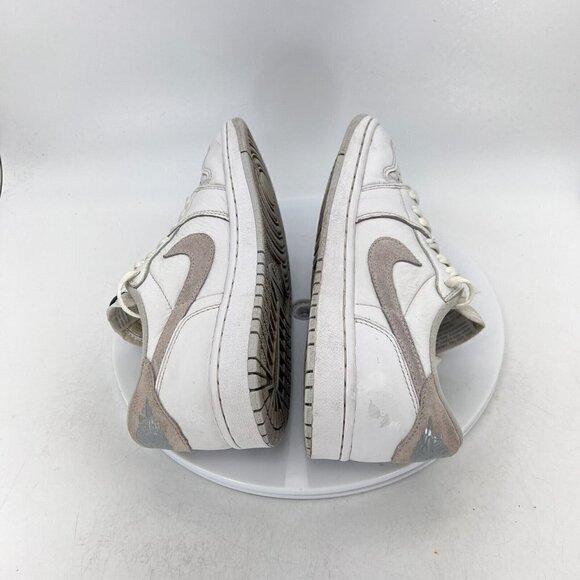 Nike Air Jordan 1 Low  Men Size 8 CZ0790-100 White Grey Particle Grey Shoes - Picture 8 of 15